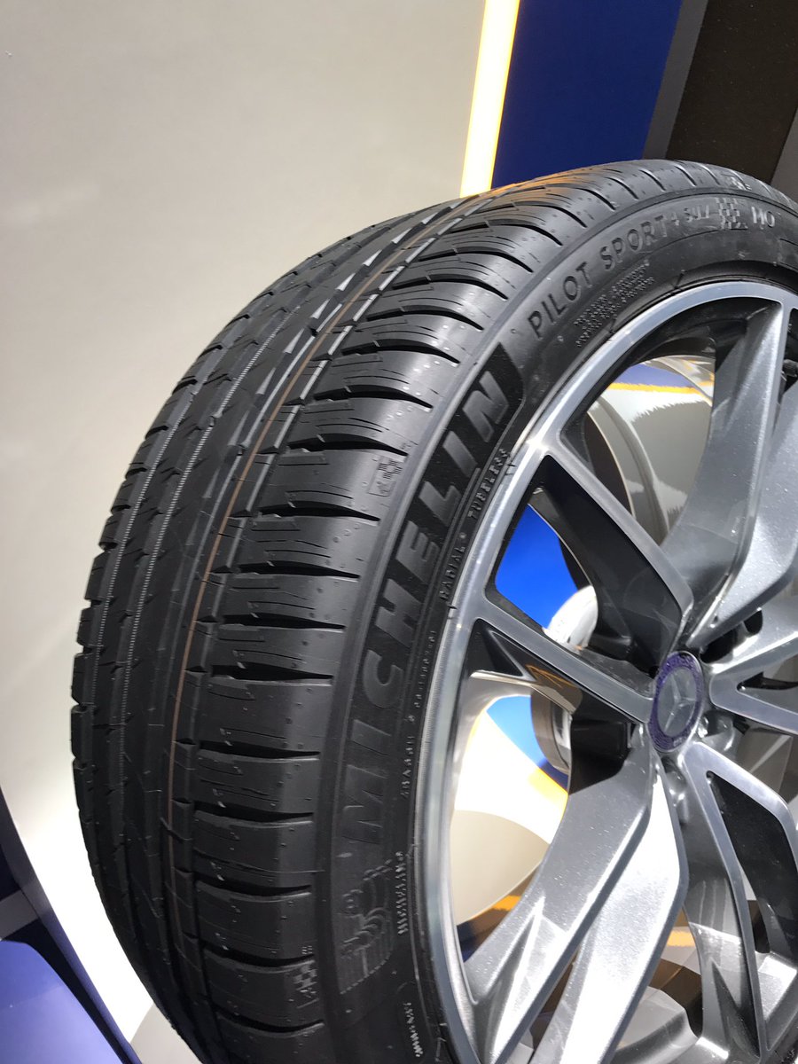 Şimdiki durağımız <a href="/Michelin/">Michelin</a>. Karşımızda yeni Pilot Sport 4 SUV #GIMS2019