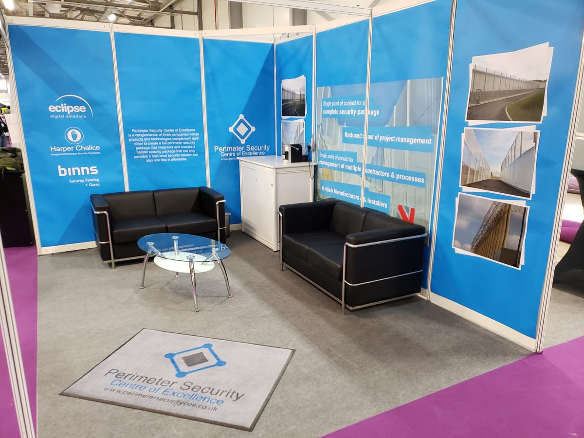 Check out the <a href="/harperchalice/">Harper Chalice Group</a> <a href="/binnsfencing/">BinnsFencing</a> <a href="/eclipsedigital_/">Eclipse Digital</a> stand at Security &amp; Policing E35. #securityandpolicing #perimetersecurity #centreofexcellence #detection #security #perimeter #ads #governmentsecurity