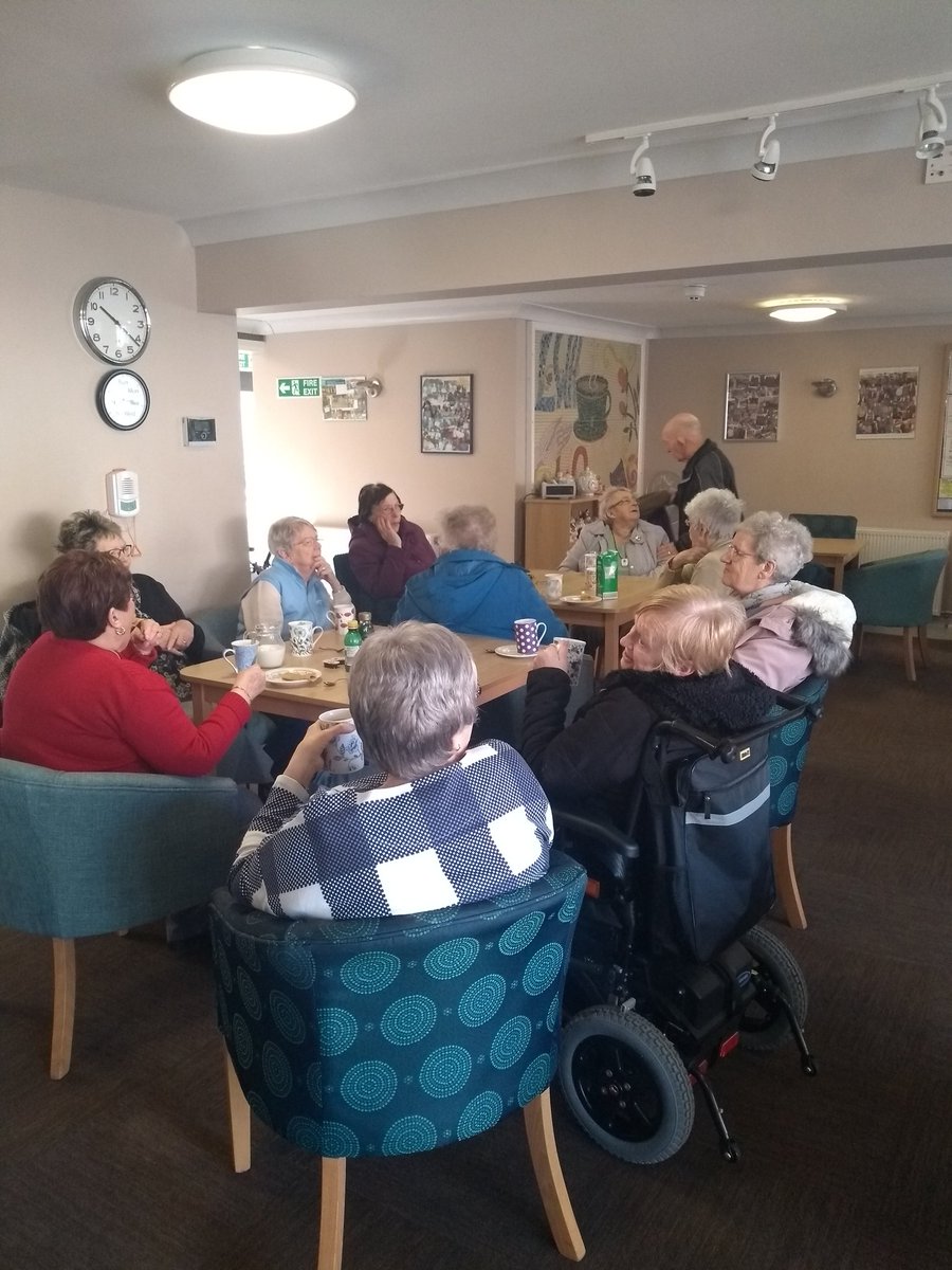 froggatt_debbie's tweet photo. It's all about the pancakes at The De Traffords this morning. https://t.co/8LH2ivg1ms