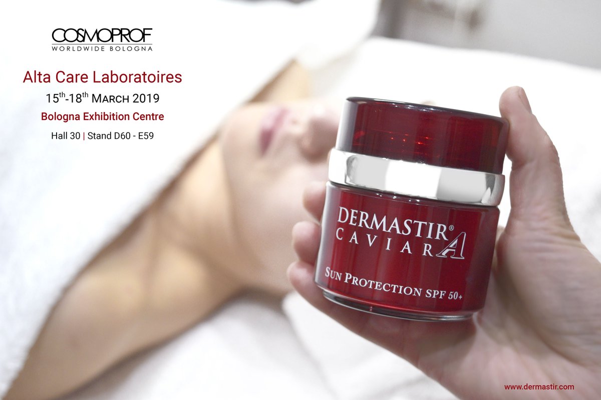 Dermastir's tweet photo. Alta Care Laboratoires will be participating at the world’s leading show for cosmetics and professional beauty industry - Cosmoprof Bologna, from the 15th until the 18th of March.
https://t.co/0I4B931CDM https://t.co/n9jD9GFPSw