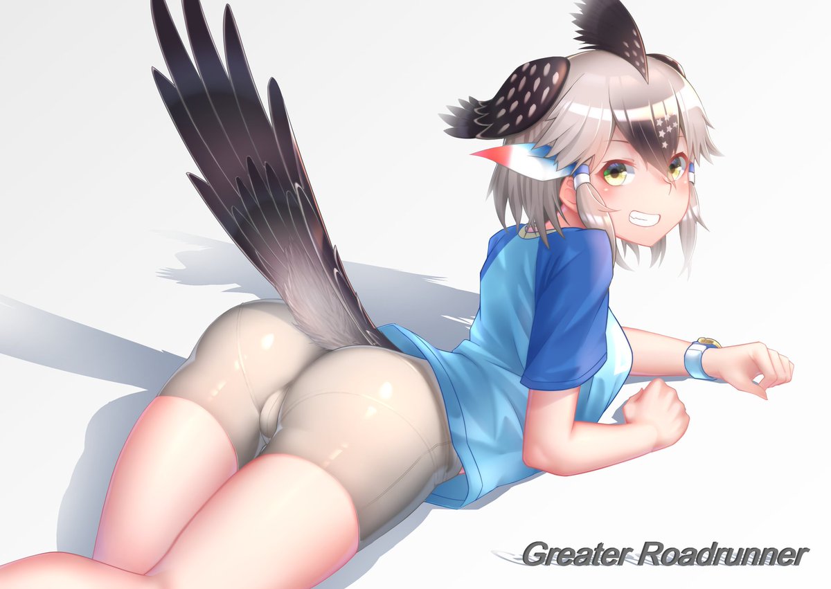 けものフレンズ「#けものフレンズ
ゴマすりクソバードちゃん"〆(^∇゜*)♪ 」|亜熊@お絵描きしますのイラスト