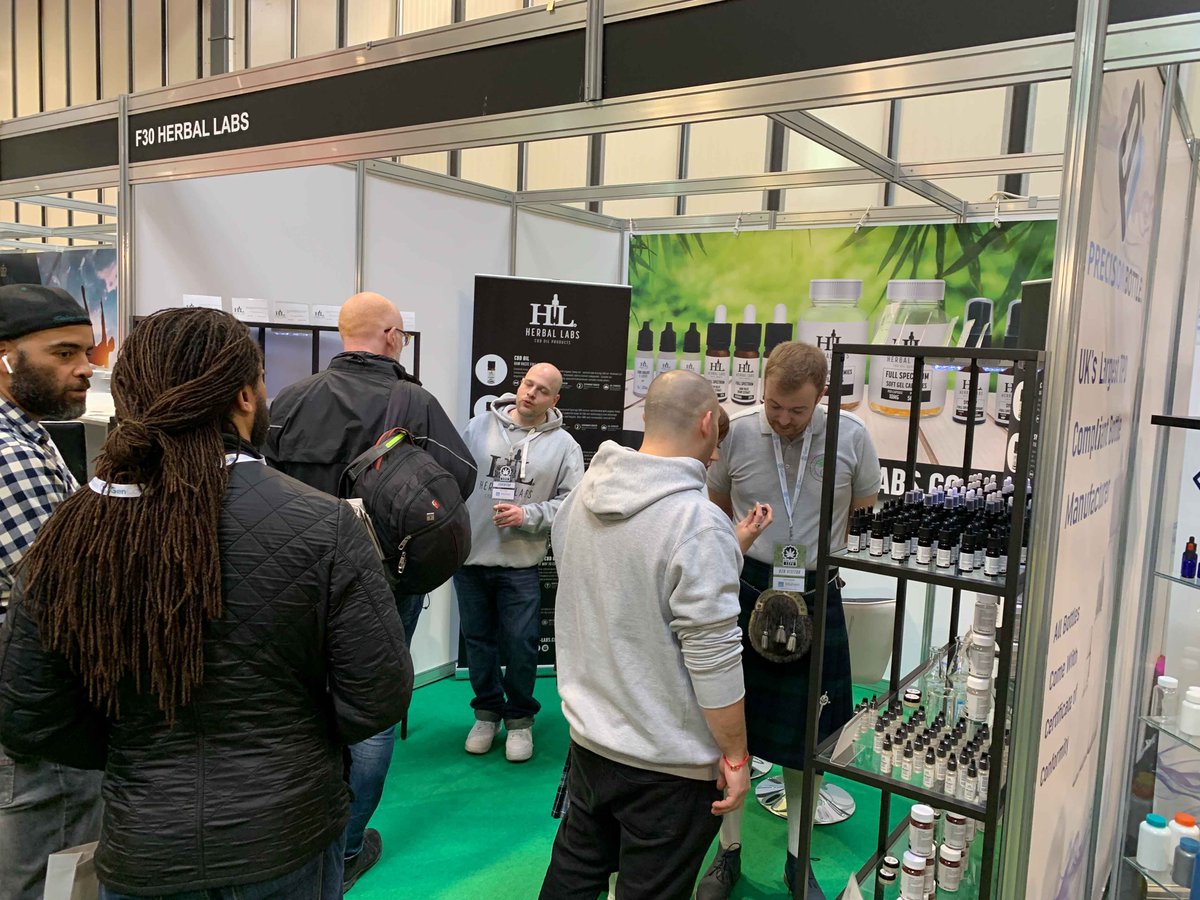 StudioInspireUK's tweet photo. Very proud of Herbal Labs (@LabsHerbal) on their exhibition at the #necbirmingham 

#hempoil #instacannabis #extracts #dispensary #edibles #concentrates #terpenes #cannabisvaporizers #xtract #Cannabidiol #Cannabisvape #cannabisculture #medicalmarijuana #sativa #CBDvaporizers https://t.co/5AGO6eZmKn
