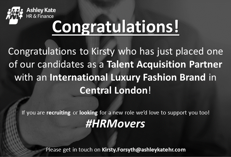 AshleyKateUK's tweet photo. Congratulations @KirstyForsythHR for placing an outstanding candidate this week!π
We would all like to wish them all the best, and a massive good luck in their new career! π₯³πΎ
#HRMovers #HR #Placement https://t.co/aT5Bl647ro
