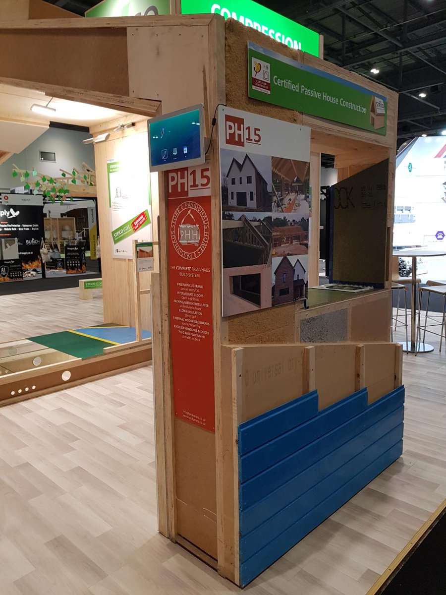 passivhausstore's tweet photo. We are at #Futurebuild2019 
We will be delighted to see you, we're at Stand E54 
Register here for FREE https://t.co/SDBbbP7Tsm https://t.co/2VVjgLJCAF