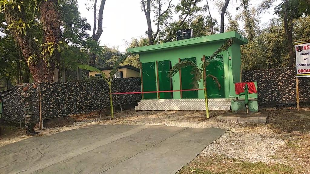 easterncomd's tweet photo. #OPSadbhavana 
#IndianArmy unit constructed nine toilets in Khungring High school, Chirang. The toilet blocks were constructed with the aim of promoting the govt policy of "Swach Bharat" 
@adgpi @official_dgar https://t.co/K29c9iqK4k