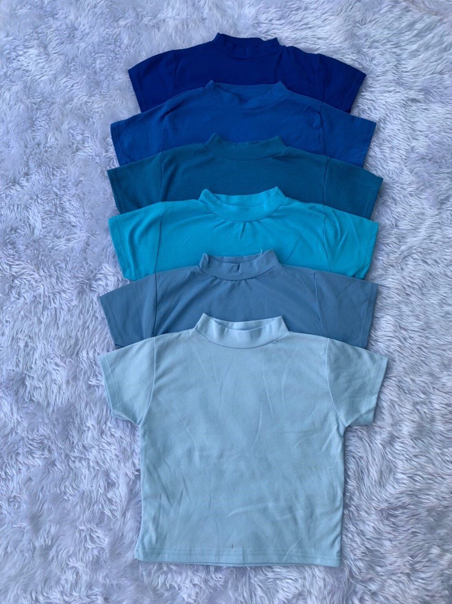 TMaaun's tweet photo. เสื้อคลอปคอเต่าแขนสั้น ราคา 80 บาท สนใจสั่งจองได้ค่ะ 😊 https://t.co/ufyrD395cQ