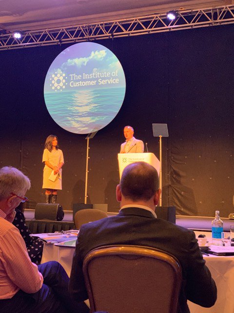 NextGearCap's tweet photo. Some of the team are visiting the @instituteofcs annual conference today, a leading forum to discuss #CustomerService and best practices.😀
The theme is all about 'Purpose, Relevance and Impact - Navigating the new reality'.
#icsconf19 #CustomerSatisfaction https://t.co/H41ZUA1jkt