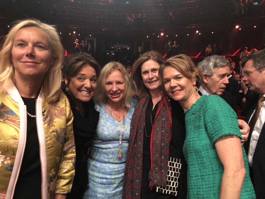 YasmineSherif1's tweet photo. Congratulations @Annamiek & #DutchPostCodeLottery for amazing Gala! Great generosity to #humanity. Thank you @SigridKaag @SarahBrownUK @justinvanfleet @theirworld for inspiring partnership with #EducationCannotWait 🙏 #InvestInHumanity #FundEducation https://t.co/kTSNb0e1Zs