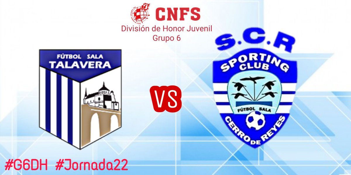 LIGA #G6DH | Nueva final fuera de casa ante un directisimo rival, donde no se puede fallar para seguir manteniendo las opciones.

📆 Domingo 10, Marzo

🕕 12:00 Horas

📌 Pabellón 1° de Mayo

🆚 <a href="/FS_Talavera/">Fútbol Sala Talavera</a>

¡CREER, LUCHAR Y GANAR!
#SiempreLuchando 💪⚽ #AupaCerrito 💙