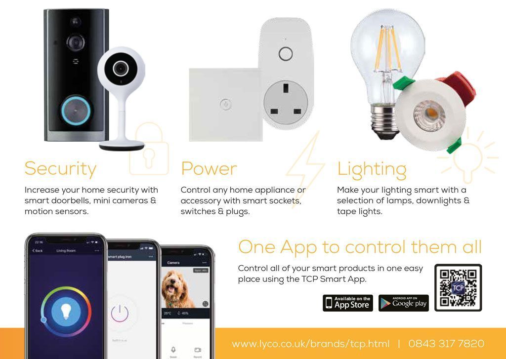 With over 20 years of experience in lighting, TCP lighting have grown to be a U.S market leader in lighting. Dedicated to manufacturing high quality products, they have now branched out into creating smart lighting and security products. 
View here: buff.ly/2NGyhmB