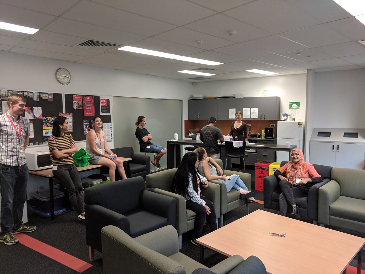 WrightohAlison's tweet photo. Huge thanks to everyone that helped @EvaHesping and me, so happy everyone showed up for our #offGRIDD student club Pancake day this morning at @GRIDD_GU Pancakes are great pre-experiment running food. #Phdlife Great start to the day! ๐ฅ๐ฅ๐ฅ https://t.co/vCnhlfEk97