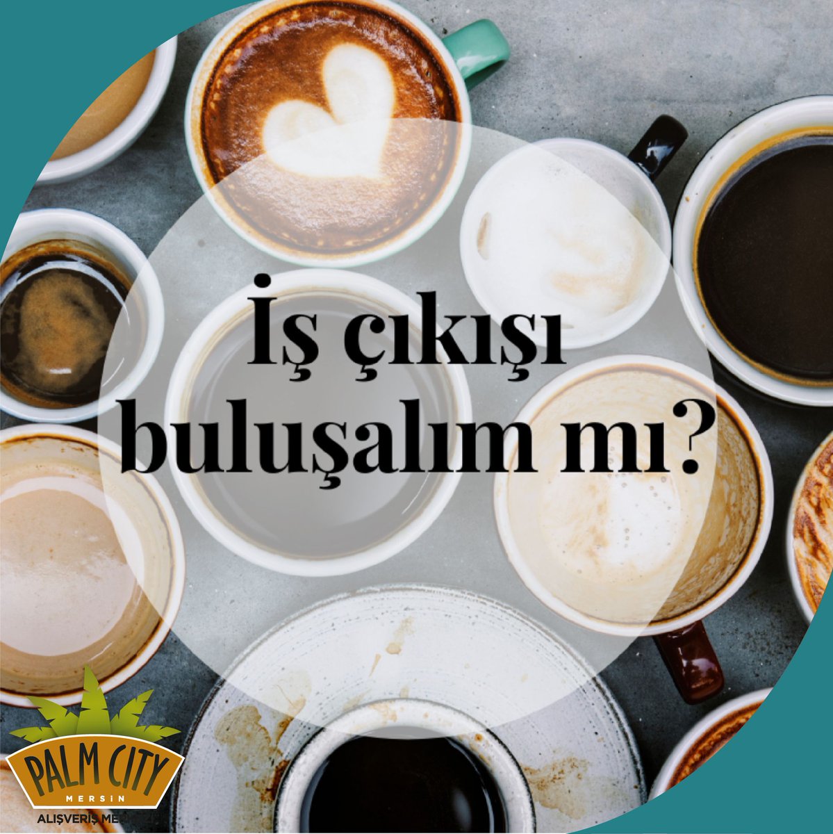 İş çıkışı Palm City Mersin'de buluşalım!

#work #haftaiçi #Mersin #PalmCity #avm #salı