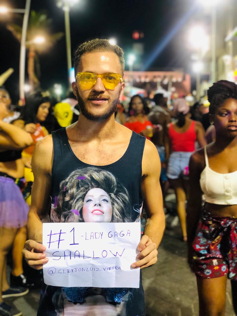 cleyton_luizv's tweet photo. Divulgando e enaltecendo o Hit
Shallow
#Hot100
#LadyGaga
#ShallowIsNumberOneParty
#Shallow
#TercaDetremuraSDV https://t.co/EI14BHFJDi