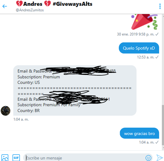Scannor7u7's tweet photo. @AndresZumitos #AndresLegit , gracias bro https://t.co/H1Fi7RB3DD