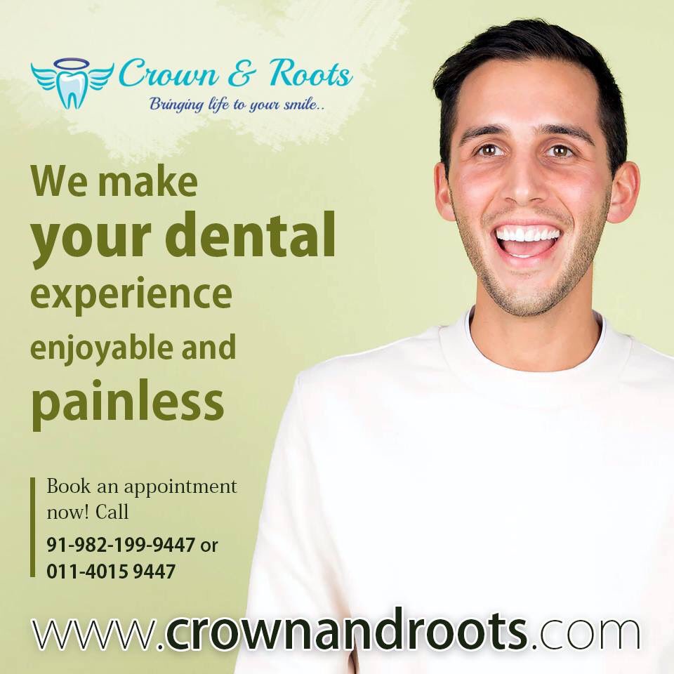 crownandroots's tweet photo. Book an appointment now! Call 91-9821999447 or 011-4015 9447.

#CrownAndRoots 😀#smile #painlessdentaltreatment #maxillofacialoralsurgeons #endodontist #implantologist #latestdentaltechnology #painlessdentalprocedures https://t.co/Ji5vjQiA3w