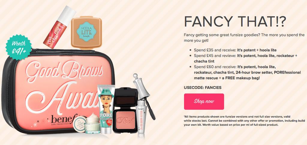 boxnipUK's tweet photo. Check out the latest offers from @BenefitUK Offers, listed below. 😊

Use Code: FANCIES

https://t.co/saJiE3EMId #affiliatelink

#bloggerstribe @LovingBlogs @bblogrt @UKBloggers1 @Bloggeration_ #benefitUK https://t.co/c2FHqND7D0