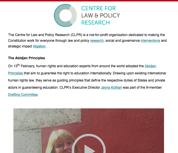 CLPRtrust's tweet image. What are the #AbidjanPrinciples? What does the South Asian #TranslawDatabase aim to achieve? Who are the #EqualityFellows?

Read our Feb 2019 #Newsletter!
mailchi.mp/53945d0f4bb3/c…