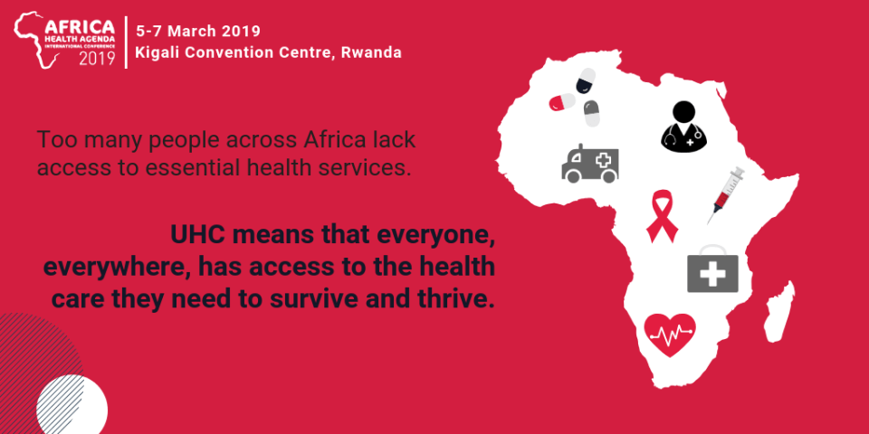 Africa is at a critical moment in the pursuit of #UHC. #AfricaHealth2019 is the continent’s largest health convening to map a pathway toward #HealthForAll. #AHAIC2019