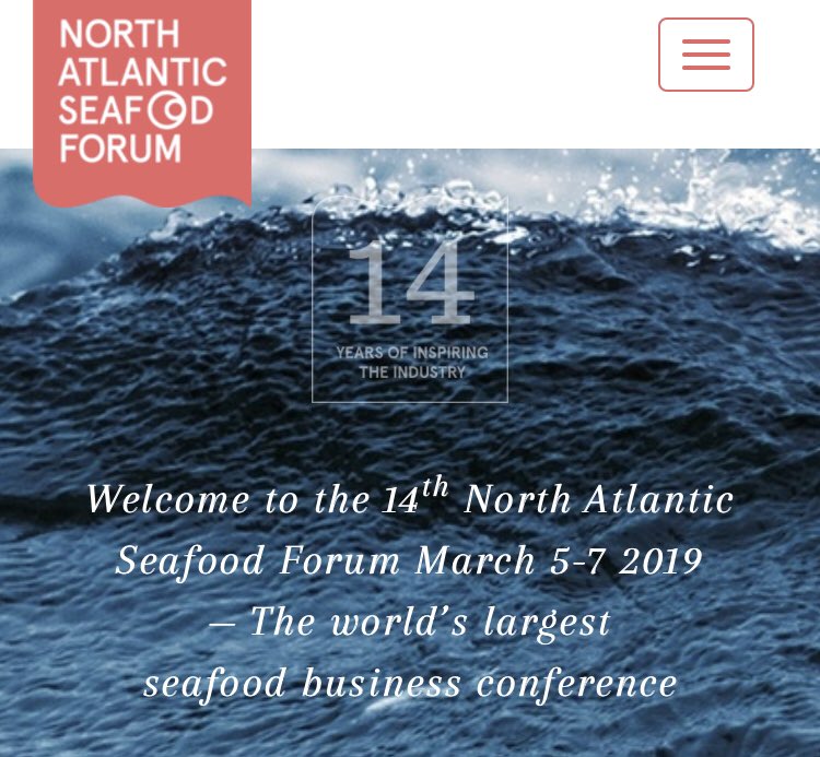 LisaTdeJager's tweet photo. North Atlantic Seafood Forum #NASF2019 meet @DNVGL #DigitalTransformation #DigitalTwins #MyStory #Blockchain and also future outlook

https://t.co/wyH5h0V8ZW https://t.co/GqToRBsYWi