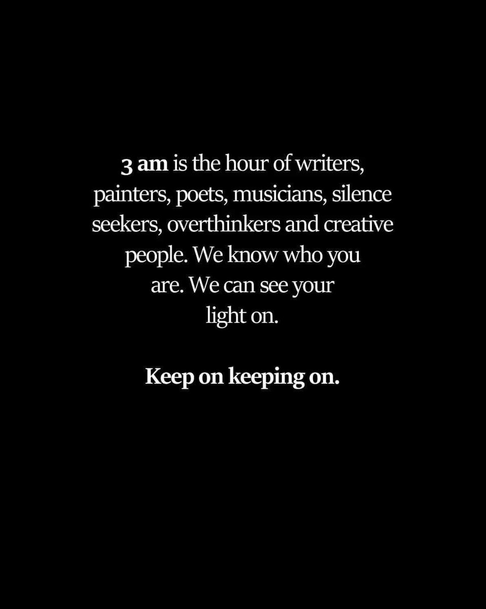 lisabrunaplays's tweet photo. It's almost 3am in my zone. Who else is writing? #WritingCommunity #writerslife #amwriting #3am https://t.co/2gUIjXrfHO