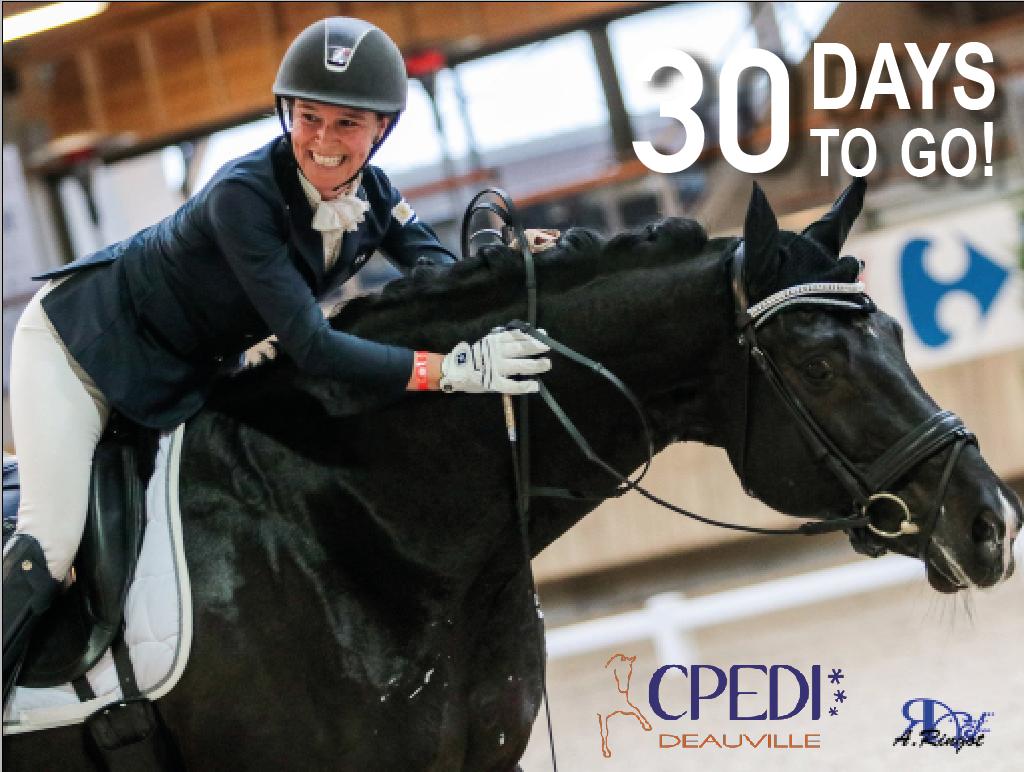 #CPEDI2019 J-30 avant la 9ème édition du Concours Para-Équestre de Dressage International *** de Deauville organisé par Handi Equi' Compet au @picdeauville ! #paraequestrian #paradressage #paralympique #deauville #dressage #horse