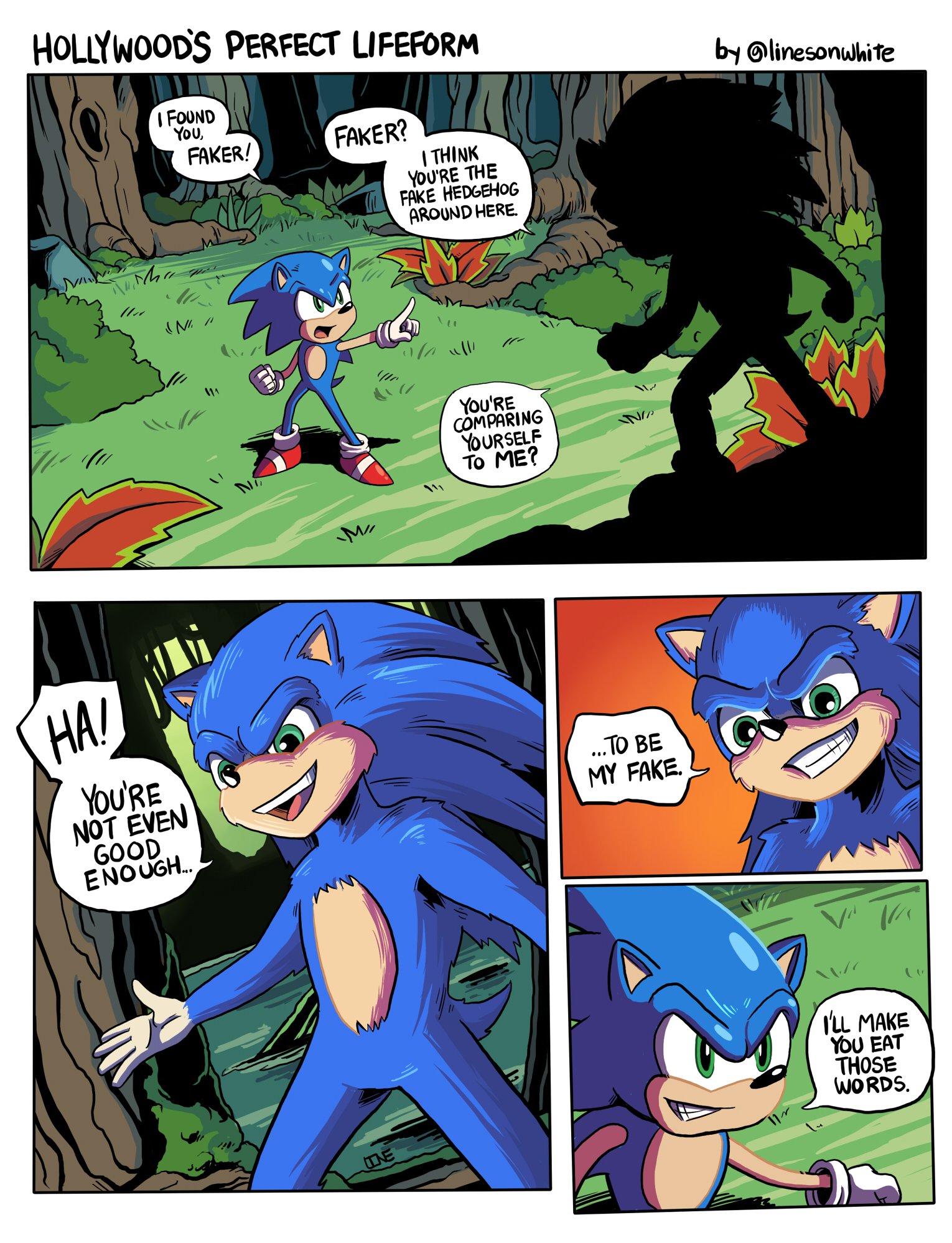 I saw some Sonic 3 Movie storyboard leaks on , seems pretty legit to  me tbh.