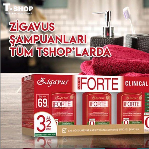 TSHOPkozmetik's tweet photo. Tshop ailemizin yeni üyesi Zigavus ürünleri artık tüm Tshop mağazalarında!⭐️ #tshop #tshopkozmetik #kendinegüzelbak #şampuan #zigavus #zigavusforte #bakım #kozmetik #makyaj #alışveriş https://t.co/NjjtH2LPX4