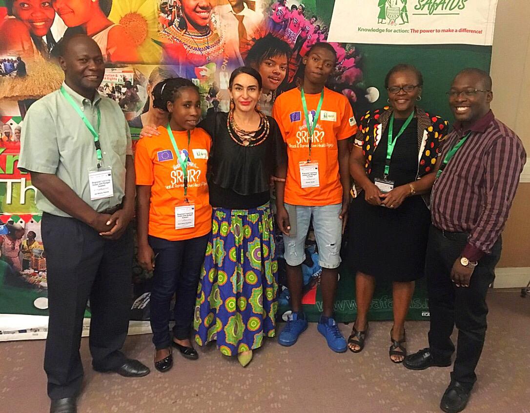 SAfAIDS's tweet photo. @SAfAIDS Rushinga Y4R Adolescent #SRHR advocates at #SADC Regional #SocialAccountabilityMonitoring Learning Event in Zambia in partnership with AAI, @EsaffHQ and @PSAM_AFRICA . #SAM4AYSRH #SDGs #Young4Real @SAFAIDSzambia @Rouzeh @chrispinchomba @mwaguma1 https://t.co/6ZkPRioKER