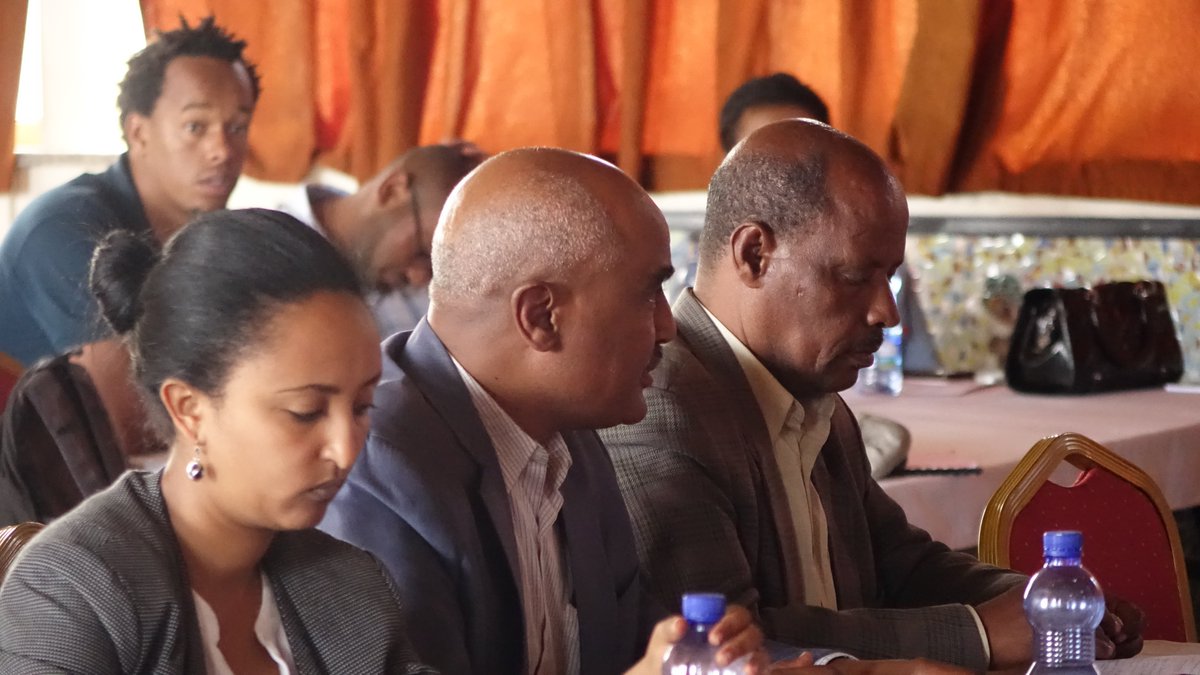 ENTAGProgram's tweet photo. #ENTAG #Aquaculture platform meeting is being held at #Debrezeit, #Ethiopia. The theme of the 8th platform meeting is Incentives for Aquaculture Value Chain in Ethiopia. In the meeting are private sector actors, gov’t officials, researchers, Dutch experts and students. https://t.co/ftLHZuvXPn