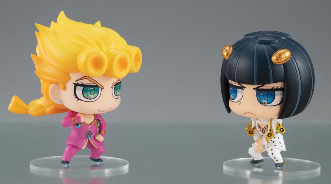 ちみメガ バディシリーズ! ジョジョの奇妙な冒険 黄金の風 ジョルノ・ジョバァーナ&amp;ブローノ・ブチャラティ セット 約65mm PVC製 塗装済み完成品 71JCh0H5SjL._UF894,1000_QL80_.jpg
