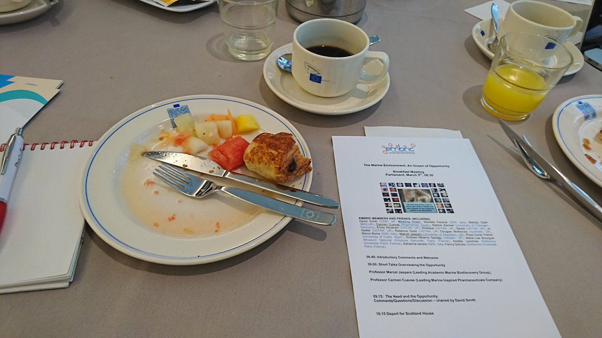 FannySchultz_eu's tweet photo. EMBRIC at the European Parliament for breakfast time this morning! #embric @EMBRIC_EU https://t.co/u7D08OXfPg