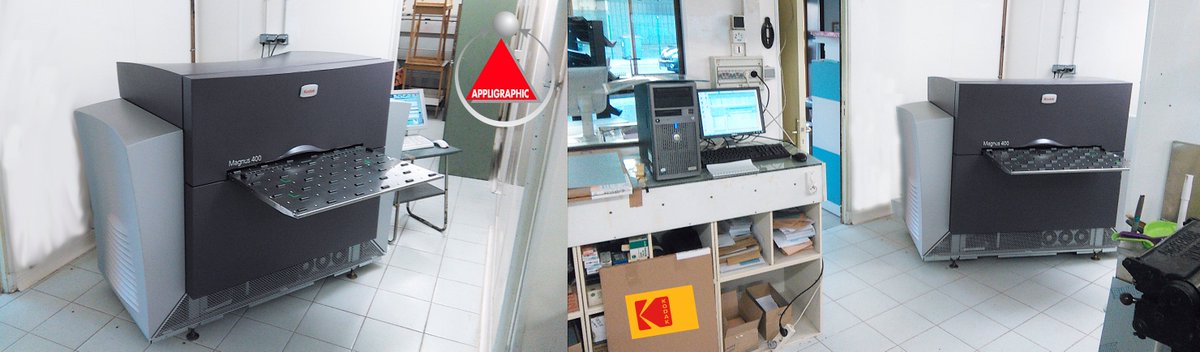 Pour ses travaux en offset, l’imprimerie des Marais investit dans un CTP KODAK Magnus ! Monsieur Guy CABOCO, gérant de l’imprimerie basée à Montluçon a fait appel au groupe APPLIGRAPHIC et ses équipes techniques pour installer dans ses locaux un CTP d’occasion KODAK Magnus 400S.