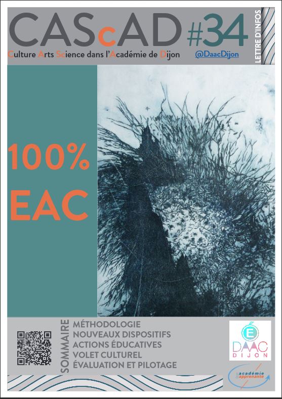 DraeacBFC's tweet photo. La dernière lettre d'info arts & culture de l'@AcademieDijon vient de paraître avec pour thème : "100 % EAC" : à lire pr trouver conseils & méthode afin de parvenir à cet objectif de chaque élève concerné par l' #EAC. A télécharger : https://t.co/sXQfSmQ7Nz https://t.co/Vd8ruJDrBq