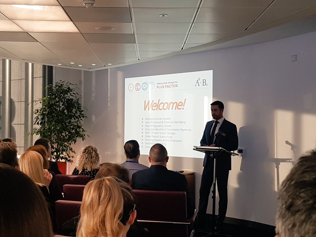 HelenMBrown12's tweet photo. Full house @AAB_Accountants #employmentax #breakfastseminar at Kingshill View this morning with @BrodiesLLP. #tax #hr #employmentlaw #updates https://t.co/RhUCQnpEaO
