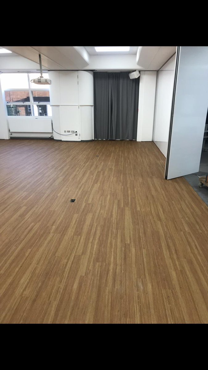 WintonFlooring's tweet photo. @AltroFlooring lovely example of Altro Ensemble LVT’s laid in a conference room at Crewe #flooring #LVT #commercialflooring #altro #wintonflooring https://t.co/ZlQmMPHamX