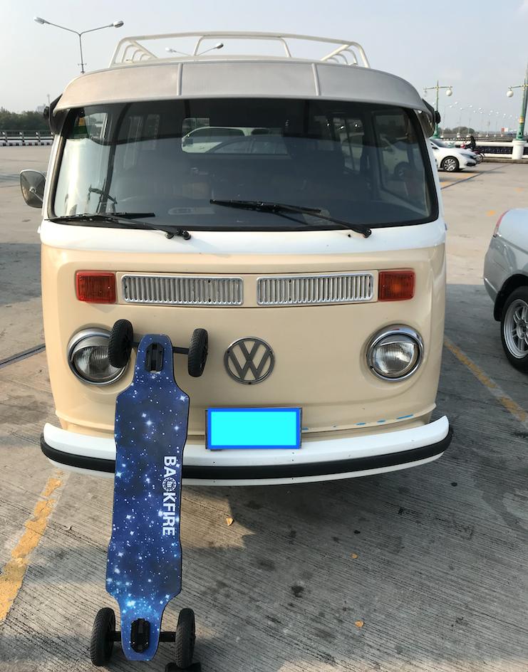 vdubtravels's tweet photo. Early morning drive to film the dawn and skateboard at Bangsaen Bridge #backfireboards #RangerX1 #amazingthailand #vdubtravels https://t.co/OZPZdq23OQ