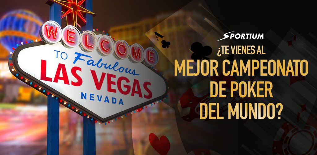 Logra Viaje+Entrada para el mejor Torneo de Poker del mundo ✈🎟
1⃣ Explícanos con quién y el porqué irías a Las Vegas
2⃣ Hashtag #SportiumLasVegas  
3⃣ RT este Tweet
4⃣ De los participantes, sorteamos 1 plaza para estar entre los 16 finalistas.
+Info b.link/concursoLasVeg…