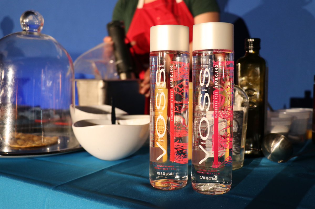 vosswater's tweet photo. Say HELLO to our NEW Flavors: #StrawberryGinger &amp; #RaspberryRose! @TasteofTennis https://t.co/mD7jXWgKQ3