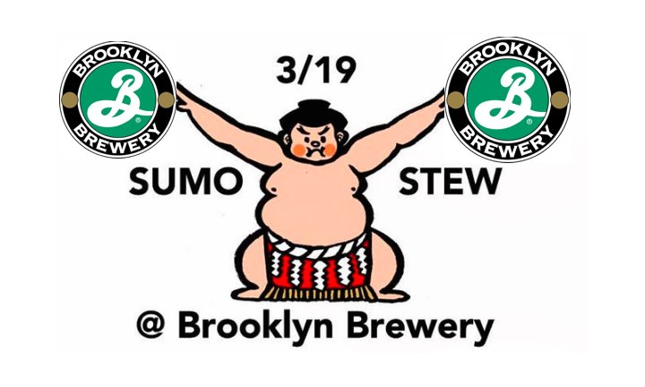 qkatie's tweet photo. One thing I miss about living in NYC is #SUMOSTEW -- a delicious Japanese-inspired event. This month they're doing two events, back-to-back! @BrooklynBrewery then @Japansociety. Check it out https://t.co/lNmdiTVdwV https://t.co/UvXBNbvKua