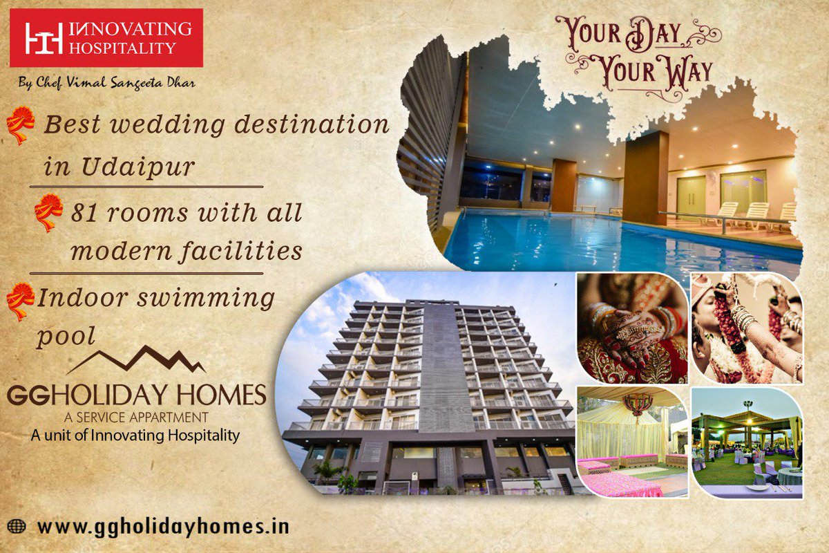 GGHolidayHomes's tweet photo. A class apart wedding destination for your luxurious taste. Your #wedding deserves to be the best day of your life! Plan it with us and we’ll take care of the rest...!!
Contact Us: https://t.co/VcakGWgNPG
#weddingdestination https://t.co/7HtJ3K5OXp