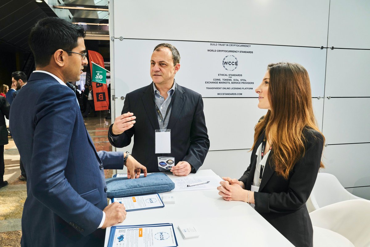WCCStandards's tweet image. Thanks to @aly_madhavji for visiting and sharing on our stand during @Ist_Blockchain. WCCS is independent non-governmental WCCS provides Ethical Standards Licenses to crypto parties in order to distinguish dedicated among frauds and scams. youtube.com/watch?v=QRcTGd…  @aozcakir