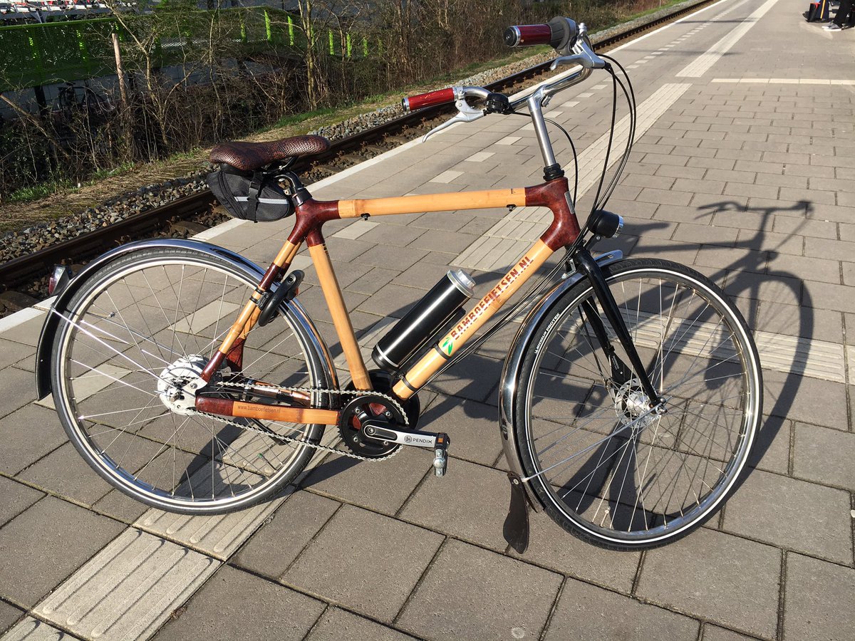 Bamboefietsen gaat elektrisch! Nu verkrijgbaar: bamboe fietsen met Pendix systeem. Mail voor alle info.