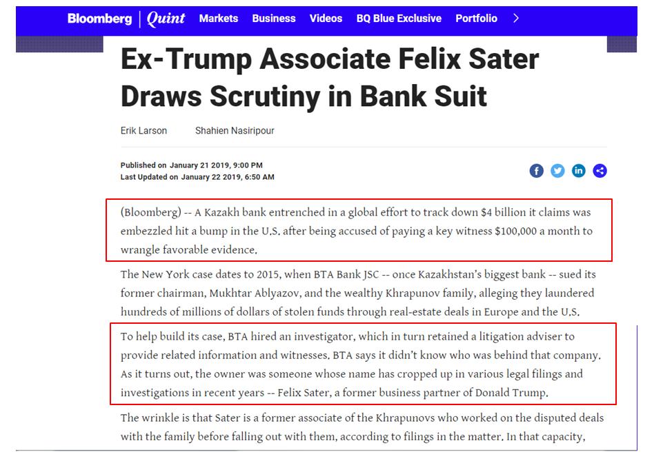 131) At the exact same time, 2015, Felix was being paid $100k/mo to “wrangle evidence” on behalf of a bank paying him a 16% finders fee on transactions totaling $4B. Did I mention Felix was a PARTNER TO THE INITIAL DEAL? Not shabby Felix. Not shabby.  https://www.bloombergquint.com/business/paying-ex-trump-associate-who-is-suit-witness-draws-judge-rebuke#gs.1e5ubCLI