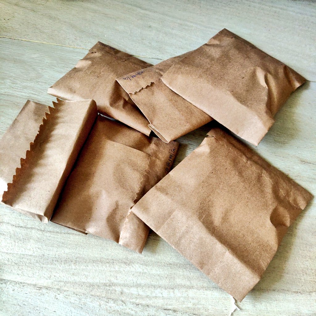allthingssofeez's tweet photo. One small step at a time.
Kraft paper bags have been procured for dispatches. Hoping to do away with plastic packaging completely. #AllThingsSofeez https://t.co/2cRnZYi6rc