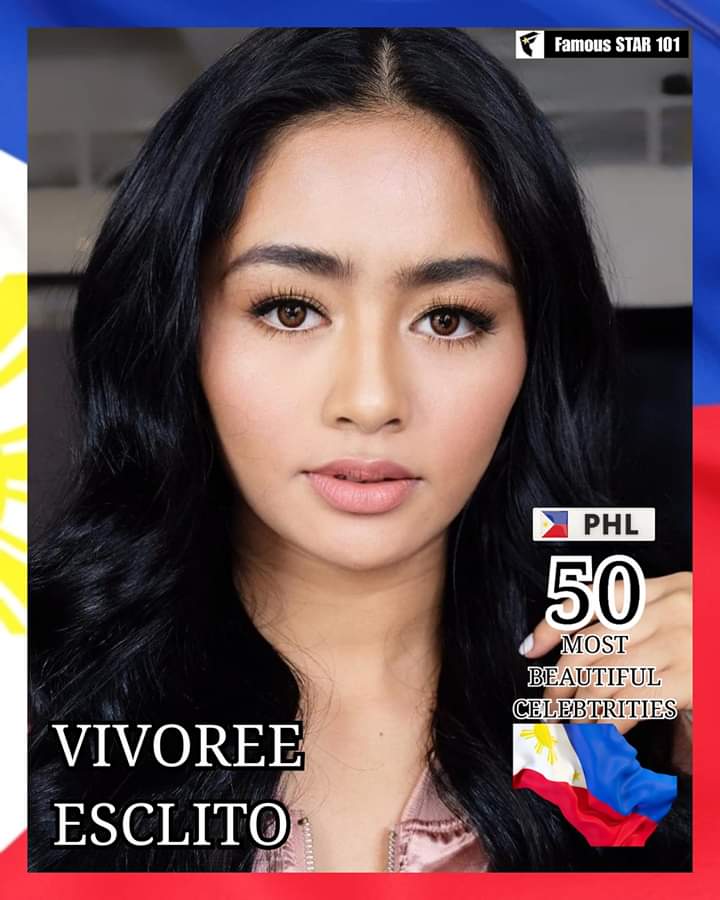 Cykeehmb's tweet photo. @vivoree Esclito - Official Nominee for "Most Beautiful Celebrity In Philippines 2019".
#VivoreeEsclito
#MostBeautifulCelebrityInPhilippines2019
#50MostBeautifulCelebritiesInPhilippines2019
#FamousSTAR101
1 REACT = 25 VOTES
1 COMMENT = 10 VOTES
1 SHARE = 15 VOTES
FACE OFF JUDGES https://t.co/oNr5BrRtLr