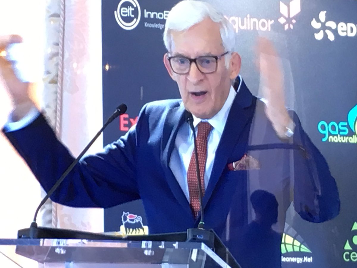 FlorianDoe's tweet photo. We must prevent that EU Energy transition is used by anti European forces. Thus social acceptance, an energy predectability of legislation, local solutions are key - well said @JerzyBuzek at #EuEnergy2019. @EUEnergySummit https://t.co/CR72izHvZ0