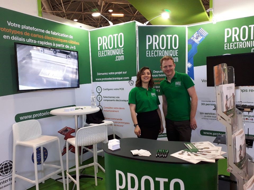 protoelectroniq's tweet photo. MIDEST LYON 2019, c'est parti!
Alexandra et Christophe sont au taquet et vous accueillent sur notre stand 6D70 :) #GlobalIndustrie2019 #midest2019 #prototype #electronics https://t.co/Tw032XMqNm