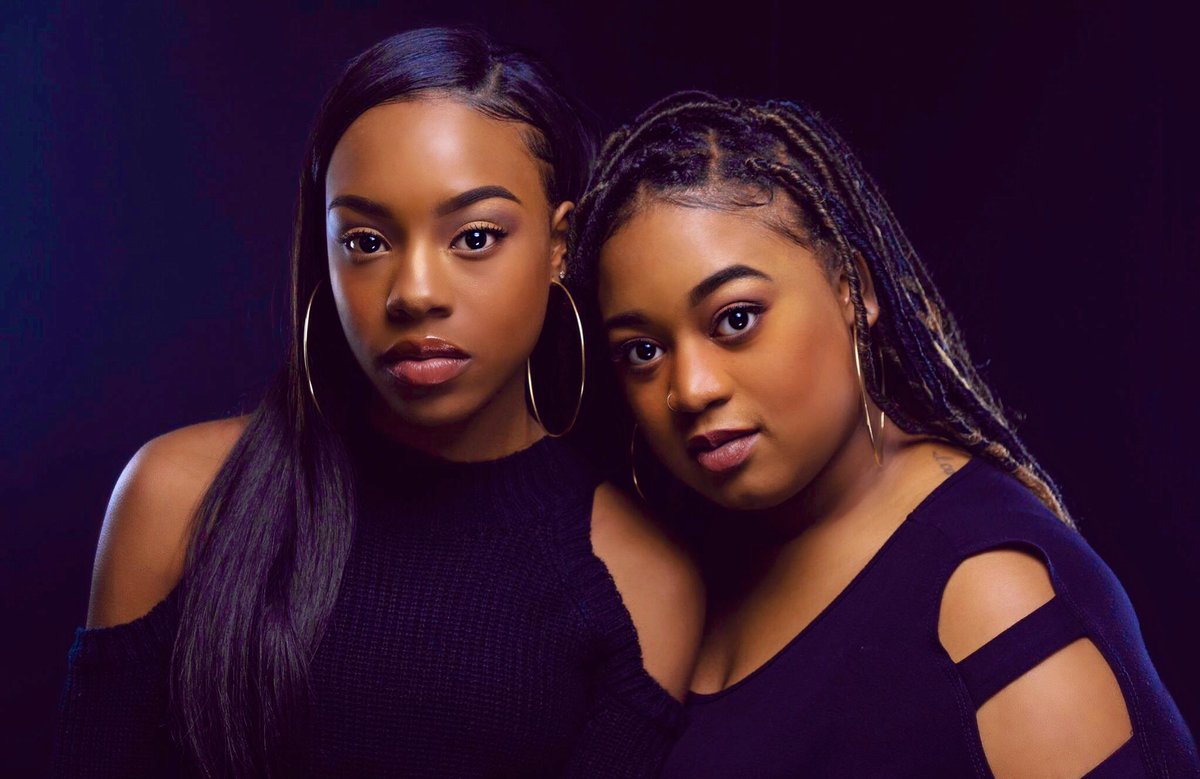 teacampbell2's tweet image. Is there anything stronger than a bond between sisters? #blacksisters #modelsisters