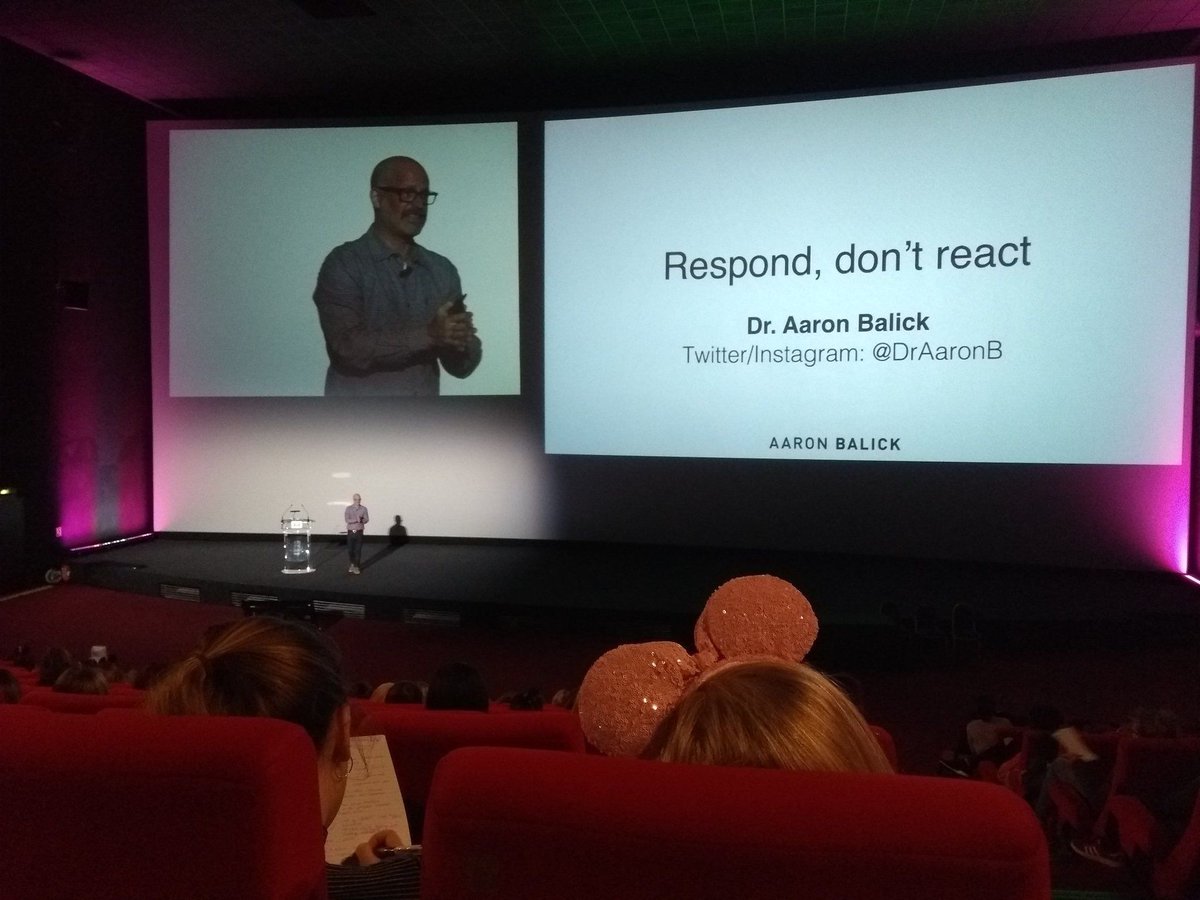 The government continues to ignore my heavily researched, tried and tested advice - “Respond, don’t react.” 

Whether the participants at #psychologylive will take it on, we shall wait and see. If you don’t think they’ll take me seriously, note Mini Mouse eats on foreground.