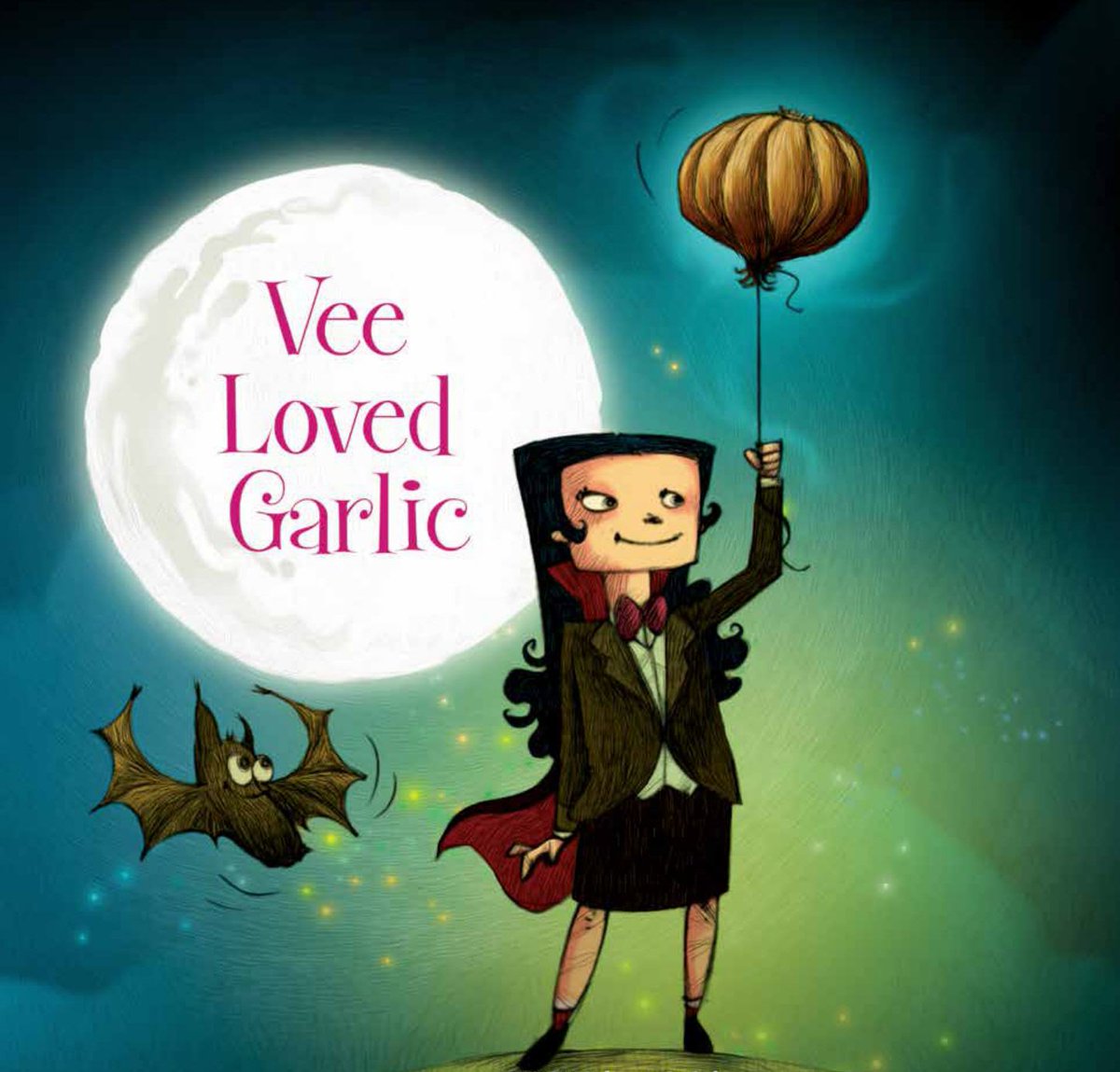 EdPoint22Kids's tweet photo. Vee es una niña vampiro que descubre lo bueno que está el ajo. A través de este cuento ilustrado tendrá que enfrentarse a las normas de su casa y hacer entender a su familia que el ajo está riquísimo! ¿Lo conseguirá? #picturebook  Derechos en Español disponibles. https://t.co/V2M2fenprG